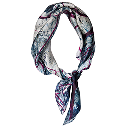 Akse Tekstil İpek Fular