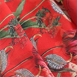 Akse Tekstil Pamuk/İpek Vual Kumaş