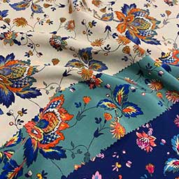 Akse Tekstil İpek Crepe de Chine Kumaş