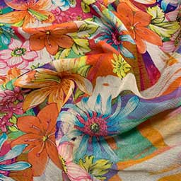 Akse Tekstil İpek Crepon Kumaş